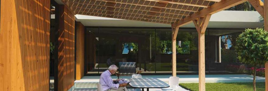 pergola solaire photovoltaïque