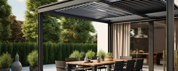 pergola en aluminium